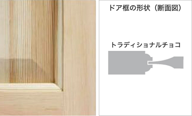 新商品 shopooo by GMOヘムロック木製室内ドア 巾661mm ジェルドウェン 1022 無塗装